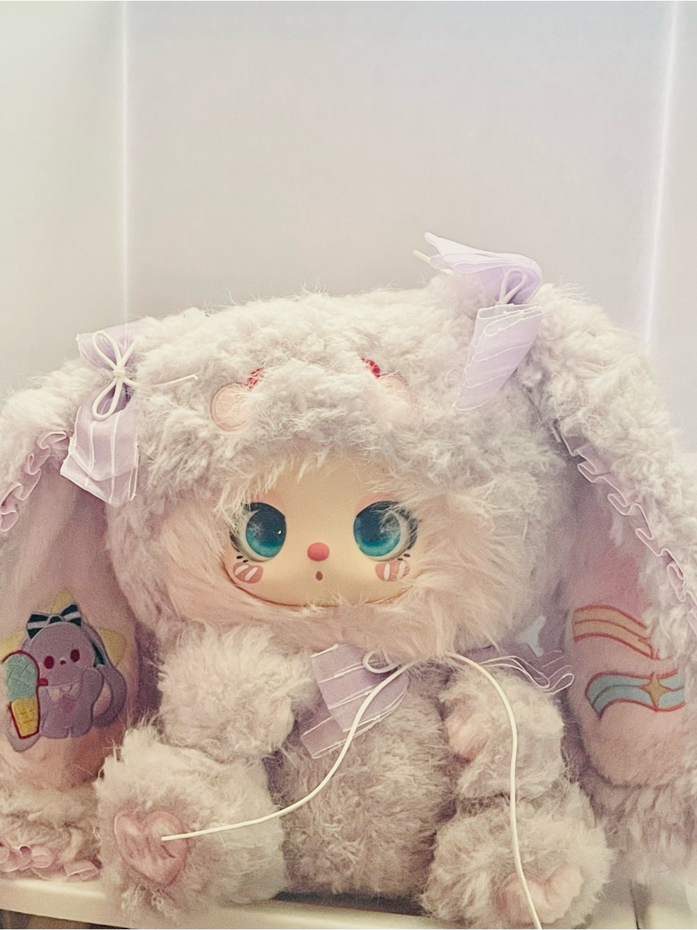 Liila 600% Masquerade Party Plush Doll Bunny w/ Bag & ID Card